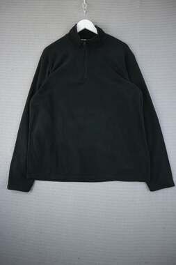 NWT Mountain Warehouse Camber Fleece II 1/2 Zip Pullover Black Large